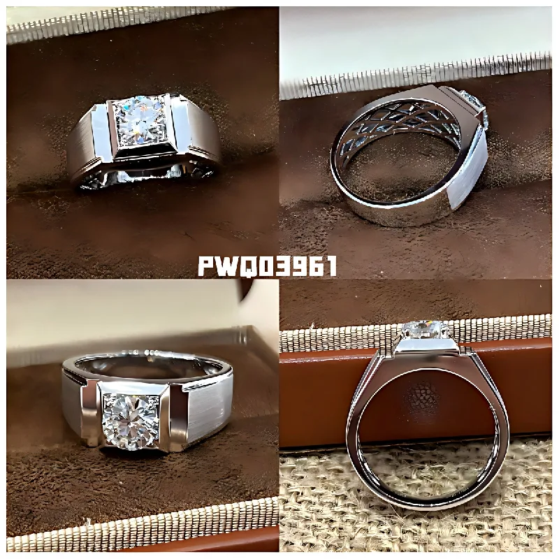 9k gold men’s diamond rings – affordable lab grown statement collection