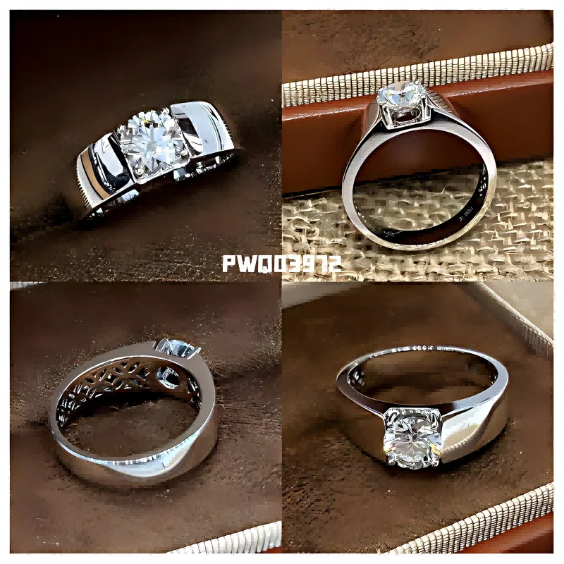 9k gold men’s diamond rings – affordable lab grown statement collection