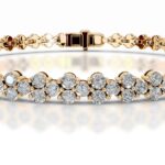 shirley lab diamond tennis bracelet 7.5 carat round diamond bracelet
