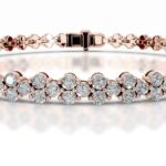 shirley lab diamond tennis bracelet 7.5 carat round diamond bracelet