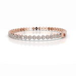 shirley lab diamond tennis bracelet 7.5 carat round diamond bracelet