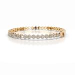 shirley lab diamond tennis bracelet 7.5 carat round diamond bracelet