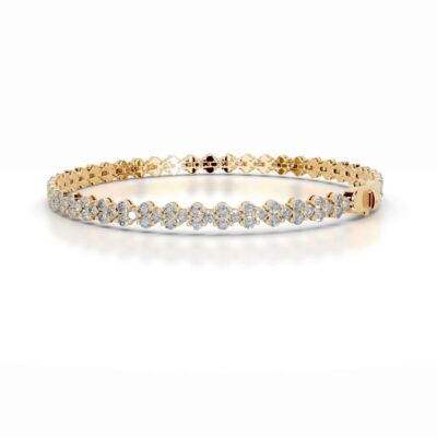 shirley lab diamond tennis bracelet 7.5 carat round diamond bracelet