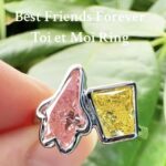 SpongeBob & Patrick Best Friends Forever Ring Toi et Moi Ring Diamond Engagement Ring
