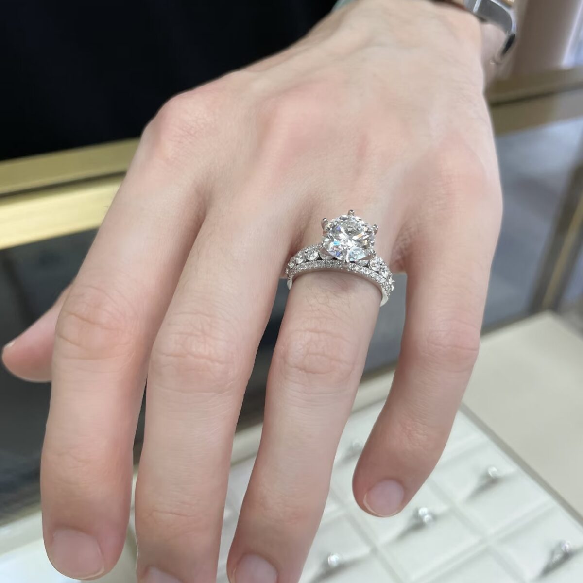 celeste royale round lab diamond engagement ring9