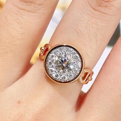 the elara chain link halo lab diamond ring 14k18k gold (4)